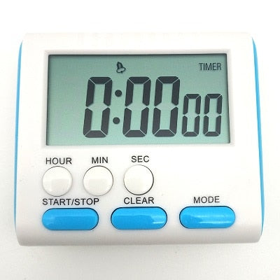 Multifunctional Kitchen Timer Alarm Clock Home Cooking Practical Supplies Cook Food Tools Kitchen Accessories 2 Colors